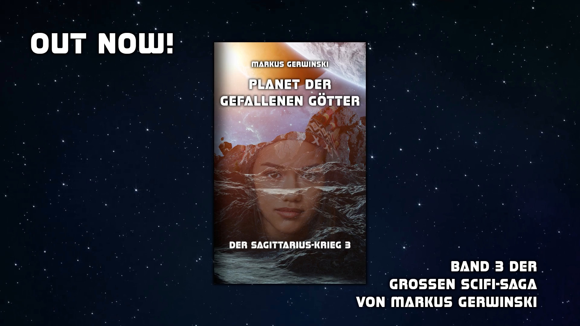 [Vorschaubild f&uuml;r den Out-Now-Trailer zu <i>Planet der gefallenen G&ouml;tter</i>]